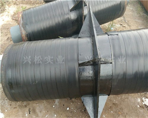 興松鋼管 專業(yè)生產(chǎn)福海鋼套鋼預(yù)制直埋固定墩并提供優(yōu)質(zhì)橡膠防塵套銷(xiāo)售服務(wù)